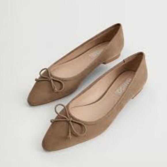 BRAND NEW MERONA BOWNOT POINTED TOE WOMEN'S FLAT SHOE - Picture 1 of 16